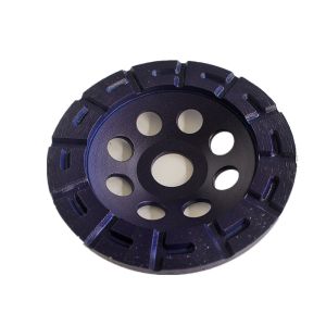 180mm Laser Welded Segmented Diamond Grinding Cup Wheel For Concrete , Stone,