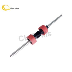Cheap Diebold Nixdorf Roller Feed Shaft for Banking ATMs DN 200 HCT Head Chassis Transport Red Part Number 1750291697 for sale