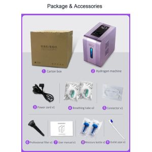 N117 Proton Membrane Hydrogen Inhalation Machine With Platinum Coating WEIZI