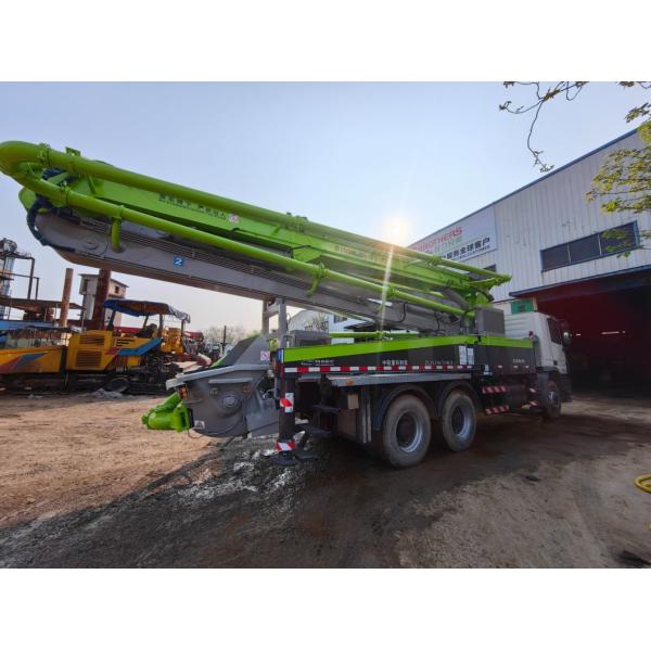 Renovated Zoomlion 38m Benz Truck Concrete Equipment Concrete Placing Boom Beton Pump Machine Used Truck Mounted Concrete Pump Truck