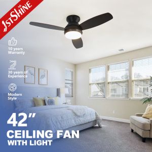 Switch Type Remote Control 42 Inch LED Ceiling Fan with MDF Blades and LED Light
