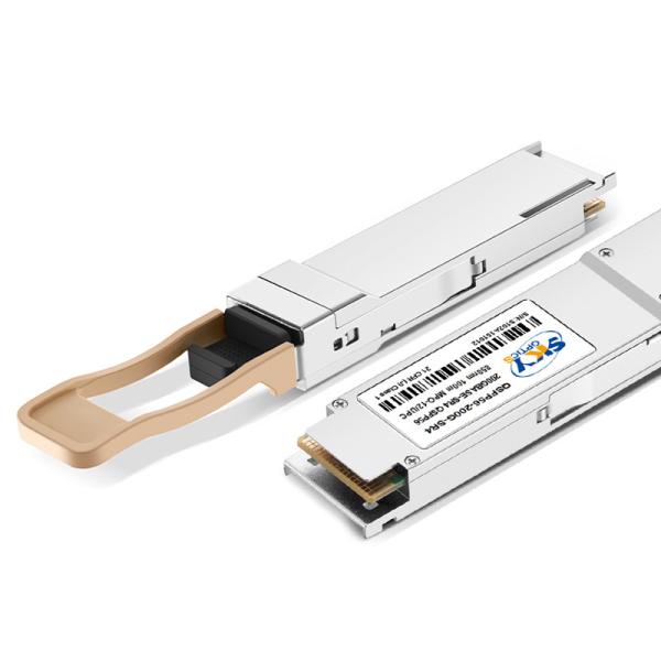 QSFP56 SR4 200G Optical Transceiver MPO-12 APC Connector For Speed Data