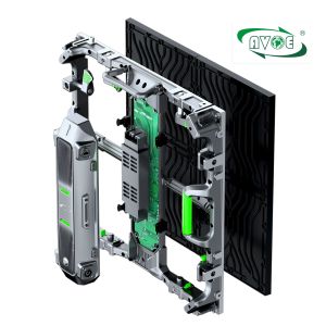 Type E Rental indoor P4.81 LED Panel Cabinet 500x500mm refresh rate 3840Hz