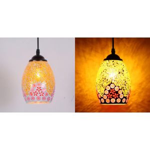 Turkish Style Retro Vintage Pendant Light island lamp single glass pendant