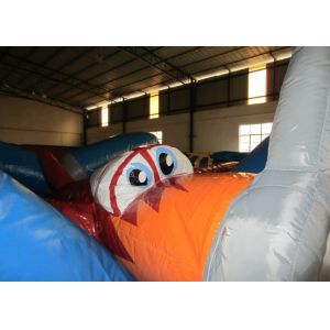 Airplane cartoon inflatable bouncer / commercial inflatable bouncer house cute