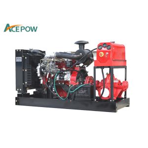 Water Cooled SS 26KW Generator Powered Water Pump