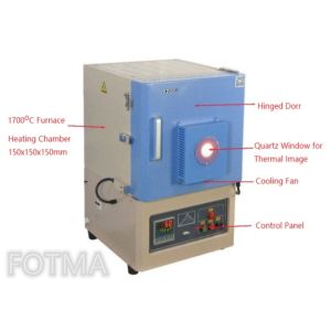 1700X MoSi2 Heating Element High Temperature Muffle Furnace