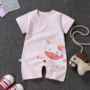 Unisex Breathable Toddlers Newborn Summer Sleepwear Pajamas For Summer And