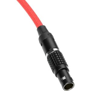 Alvin's Cables Braided USB-C Type-C to Black-Plated 2 Pin Male 12V Fast Charging