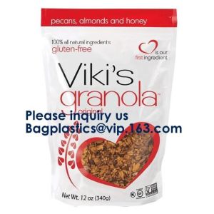 Flat Bottom Pouch with Valve No Zip Flat Bottom Pouch with Pocket Zipper and