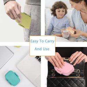 7 Day Monthly Travel Tablet Weekly Pill Dispenser Box For Elderly 4 PC Cases 3