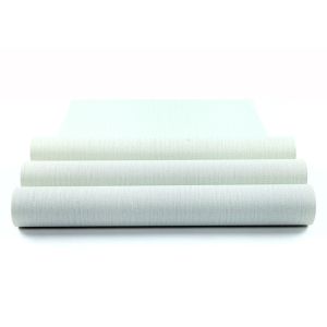 Removable PVC Blue Color Modern Embossed Wallpaper For Bedding Room