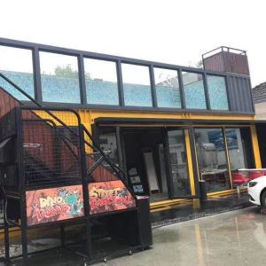 Outdoor Steel Structure Frame 20FT 40FT Prefabricated Container Swimming Pool