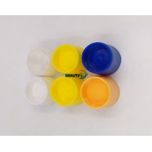 Flip Top Plastic Screw Caps For Various Opening Packaging Tubes Aluminum Tubes