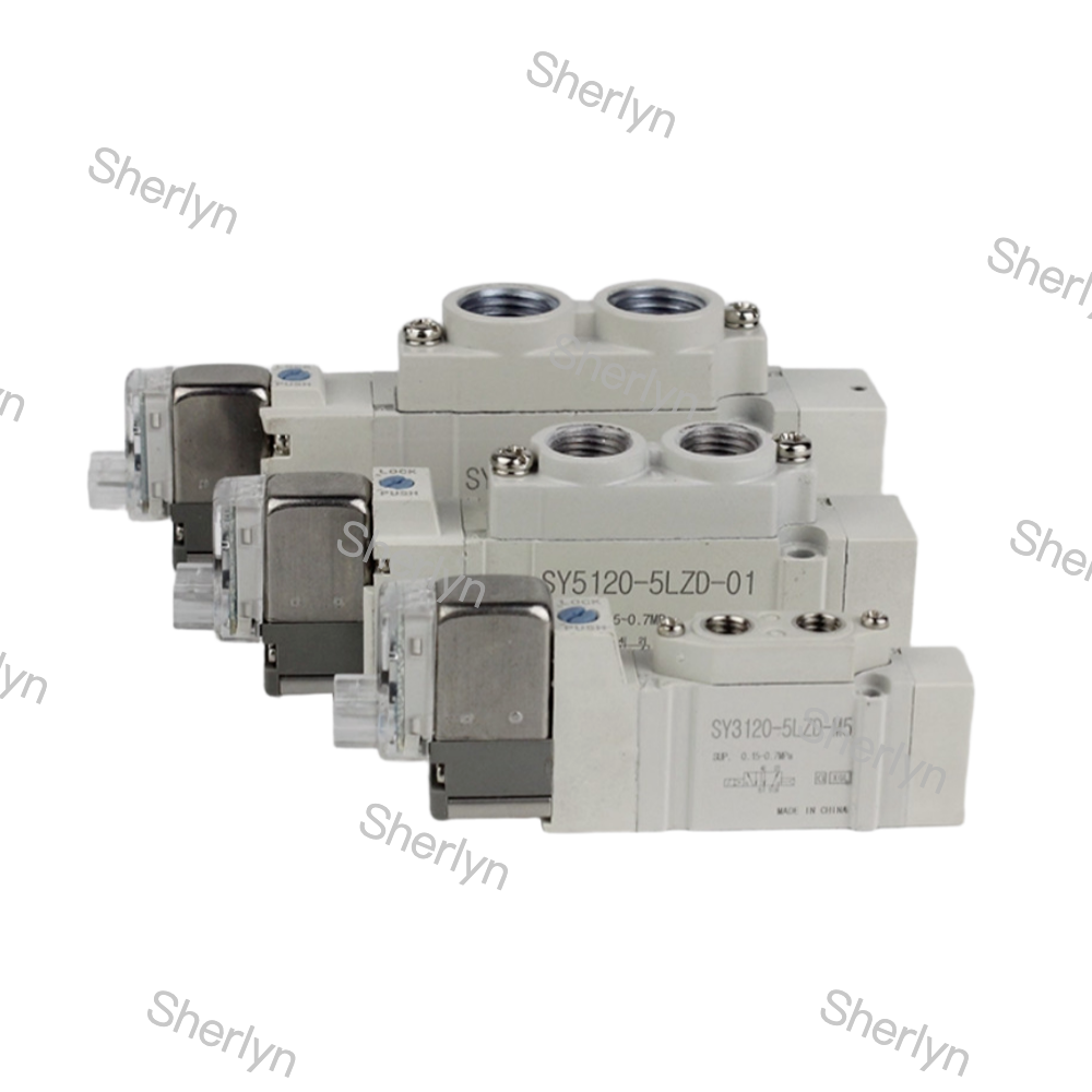 Cheap SMC Solenoid Valve SY3220-5LZD-M5 SY3000 Series DC24V for sale