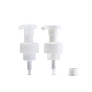 Cheap Clear White Foaming Soap Pumps Lightweight 40/410 Secure Clip for sale