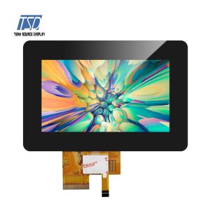 RGB Interface 280nits TFT LCD Display With CTP 4.3 Inch 480x272 Resolution