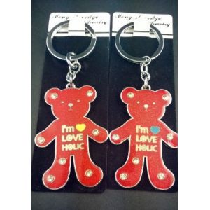 China bear key chain, keychains, keyrings, keyfolders, keyfinders, key-chains,bear keyring on sale