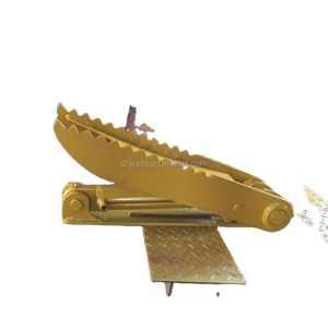 Sk60 Hydraulic Thumb Yellow or Others Q345B Mini Excavator Hydraulic Clamp