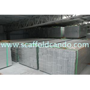 High loading capacity galvanized scaffolding steel plank steel board 240mmW,