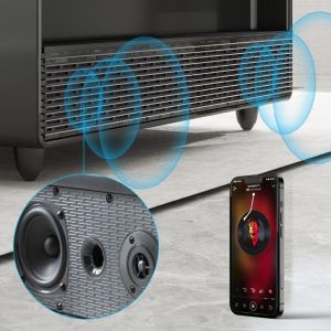 Modern Living Furniture Coffee Table with 70L Freezer Capacity and Smart