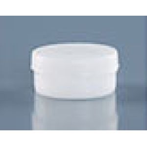 5g Small Ointment Box HDPE , Cream Separate Round Plastic Bottle