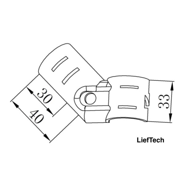 direct Metal Pipe Connectors 45 Degree Structural Steel Material