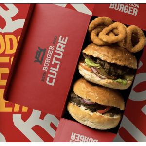 Wholesale customized printing eco-friendly and recyclable hamburger boxes