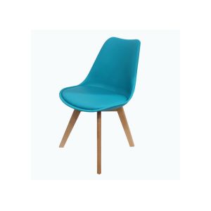 Cheap Medieval Style Eames Dining Chair With Plastic Beech Legs for sale