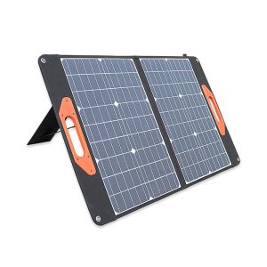 Portable Solar Panel 200W/18V/36V - QC 3.0&Type C Output with Kickstand,