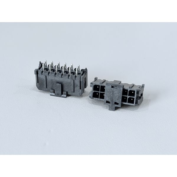 Micro-Fit 3.0 tyco Pin Header 3.0mm Pitch 2×6 Vertical PCB Power & Signal Connector with Peg, Tin-Plated Terminals for IDC Wire Harness, Automotive &