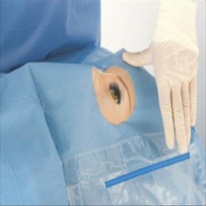 Fenestrated Ophthalmic Sterile Surgical Drapes With Fluid Collection Bag