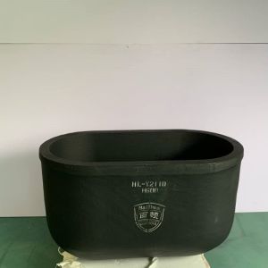 Lightweight Melting Graphite Crucible Round High Pure Graphite Crucible