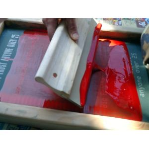 Best quality screen printing squeegee aluminum handle/screen printing squeegee