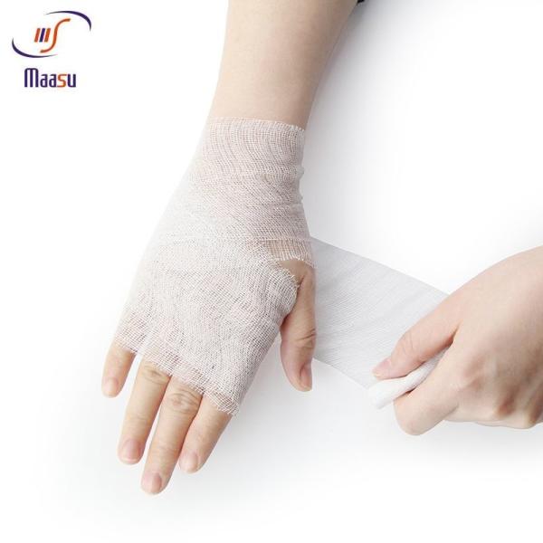 Quality Breathable Cotton Medical Elastic Bandage White Mesh Style wholesale