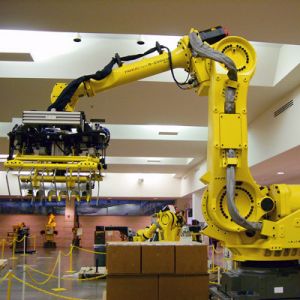 Fanuc Industrial Robot Arm R-2000iC/125L Robotic Manipulator Palletizer For