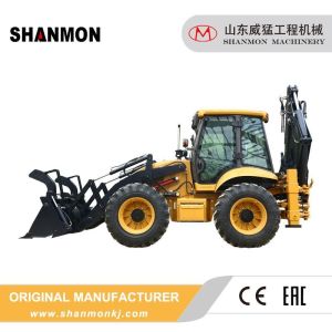 Cheap 388H 4TX Super Backhoe Loader Higher Operating Efficiency ISO9000 for sale