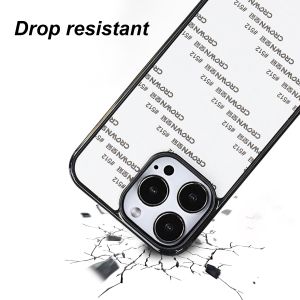 Back 1mm Depth Groove Phone Case With Inlay Leather Wooden Pc Acrylic Plate