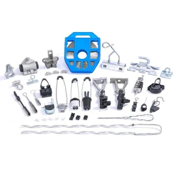 Quality Aluminum Full Tension Guy Grip Suspension Clamps for Overhead Cables Durable Design wholesale