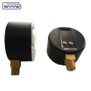 Aluminum Black Pointer Bellows Pressure Manometer for Accurate Pressure Readings