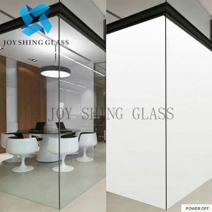 Switchable Glass Partition 8+8mm Smart Glass Shape Size Customization