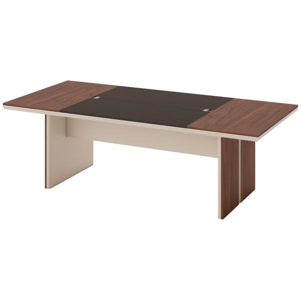 Quality 2.4 M Office Meeting Table And Chairs Melamine Board Meeting Table Chairs wholesale