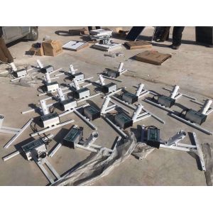 45W Solar Integrated LED Street Light 12 / 24V Voltage Safe Performance