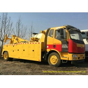 China Heavy Duty 12 Ton Wrecker Tow Truck For Car Recovery In City Road , Suburb Way on sale