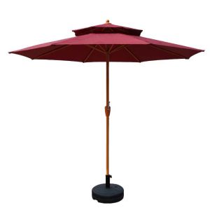 Beach Umbrella Customized Sunshade with Outdoor Foam and Water-Resistant Fabric