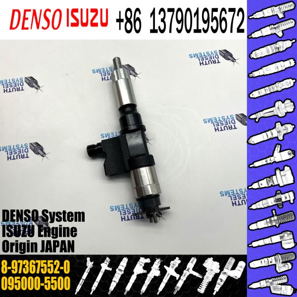 rail injector 095000-5501 095000-5500 injector for ISUZU 4HL1 6HL1 diesel
