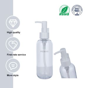 160ml Clear Oil Cosmetic Bottle User Friendly Make Up Remover Bottle