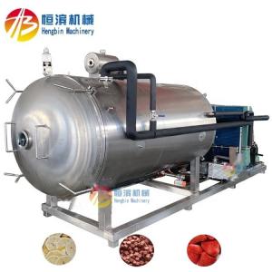 Cheap Silicone Oil Heating Commercial Freeze Dried Fruit Machine for Meat Fish Vegetable for sale