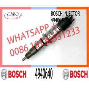 China High Quality New Diesel Common Rail Fuel Injector 4940640 0445120121 For ISLe Engine on sale