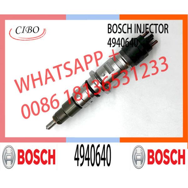 High Quality New Diesel Common Rail Fuel Injector 4940640 0445120121 For ISLe
